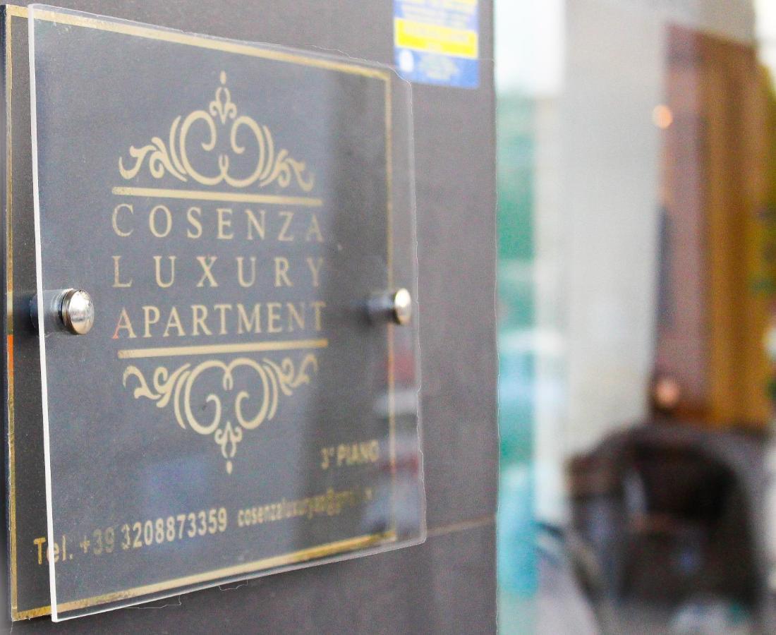 Cosenza Luxury Apartment Экстерьер фото